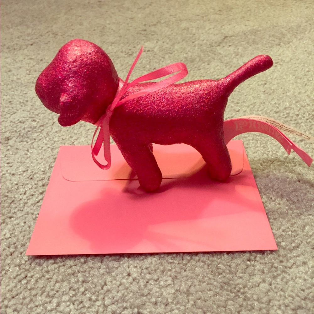 Custom made PINK dog
