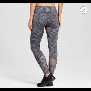 Mesh Strappy Leggings NWT