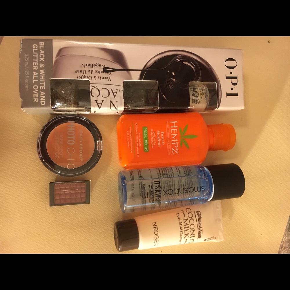 OPInail polish smash box make remover & more