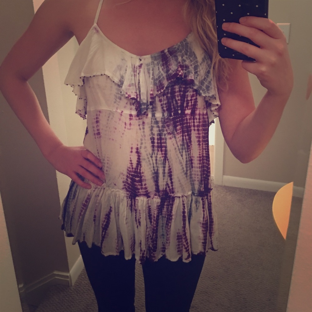 Free People tie-dye Tank
