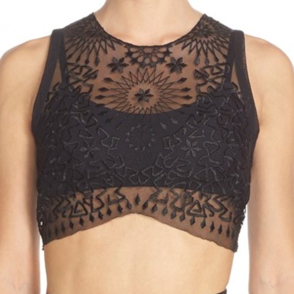 Free People Tops - Free people Lakota embroidered bralette