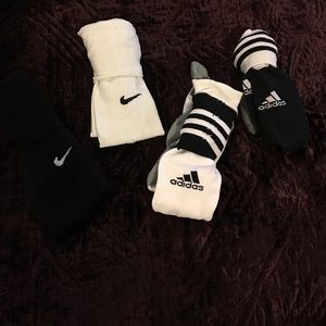 Soccer socks bundle, Nike and adidas