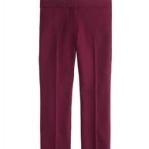 J.CREW Campbell capri in bi-stretch wool