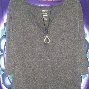 American Eagle 3/4 sleeve top!