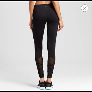 Mesh Strappy Leggings NWT