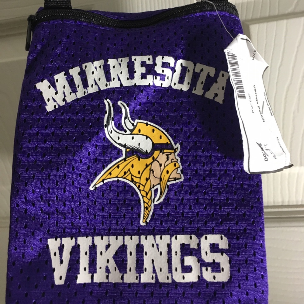NFL Minnesota Vikings game day pouch