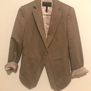 BCBGMAXAZRIA BEIGE BLAZER