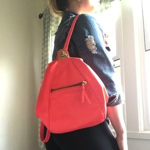 Deena & Ozzy Hot Pink Mini Backpack
