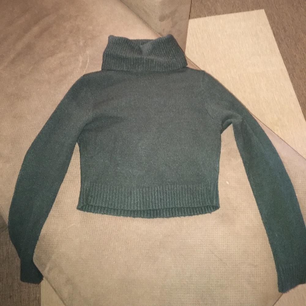 Forever 21 cropped turtleneck sweater