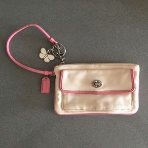 Coach Wrist Purse Wristlet Clutch Wallet