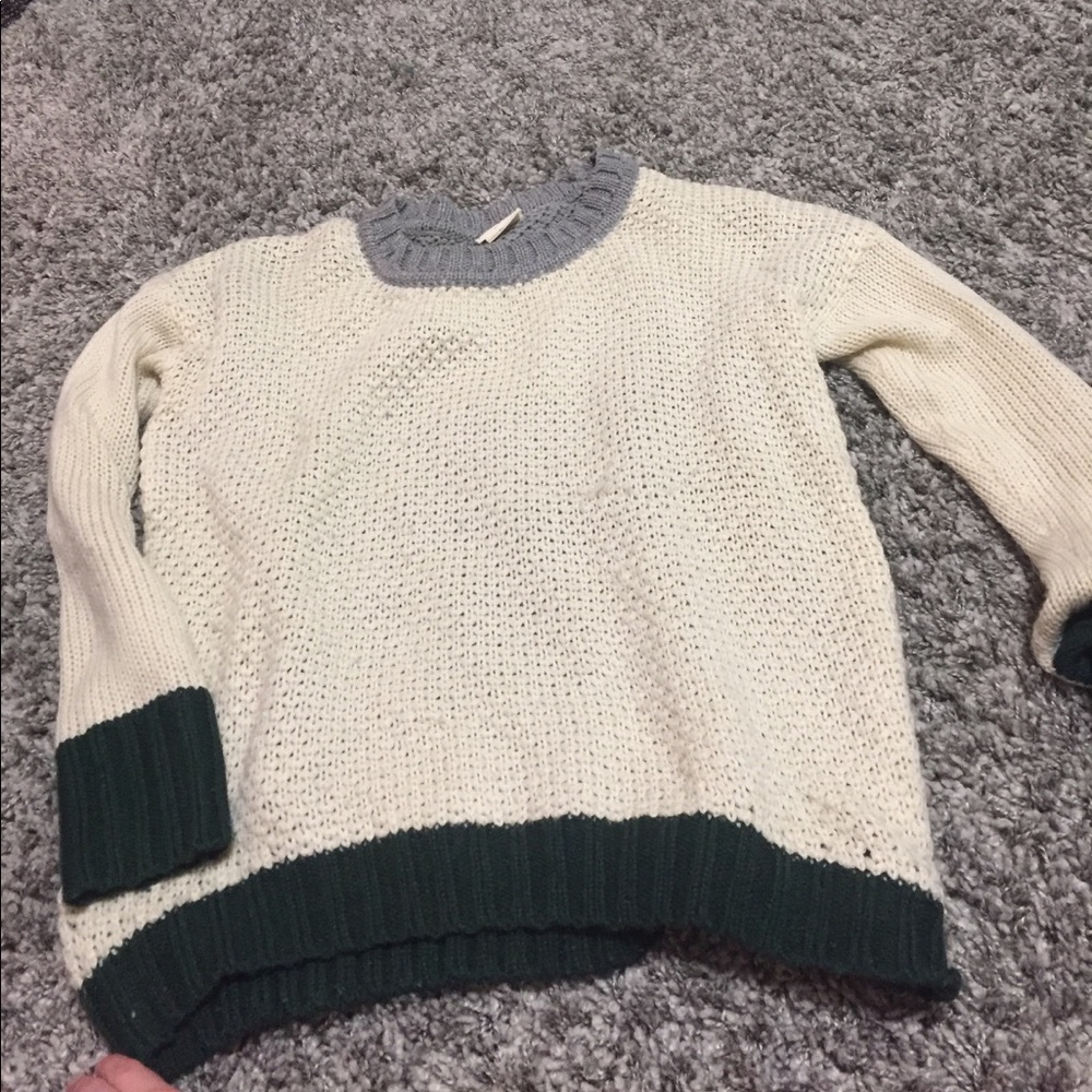 Coincidence and chance colorblock sweater