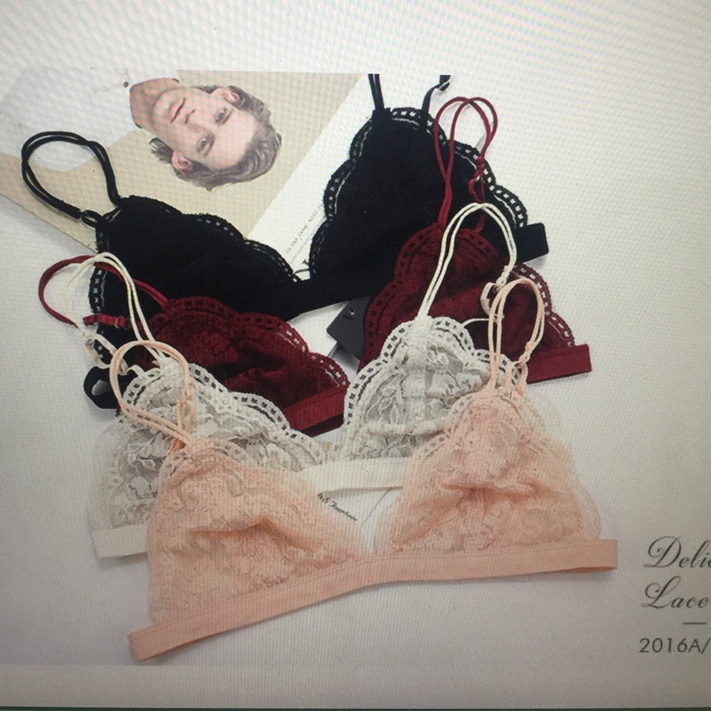 bralette black lace