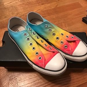 Rainbow Low Top Converse