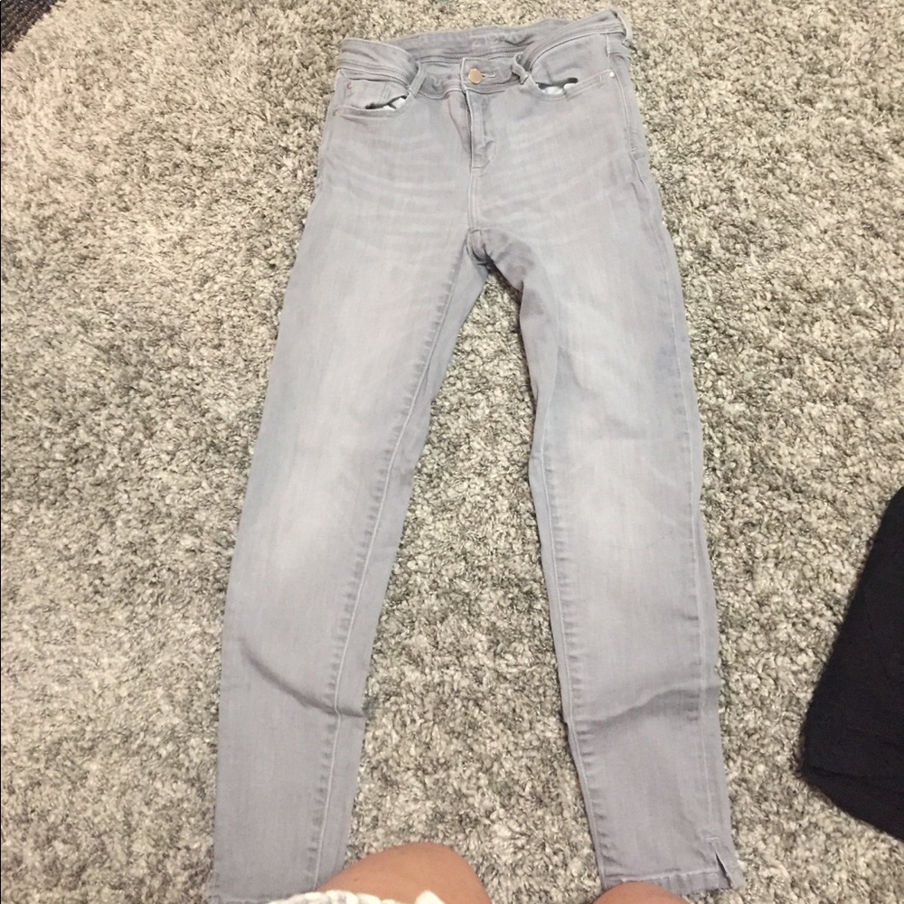 Grey zara jeans