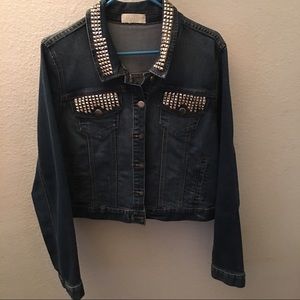 Stud Denim Jacket