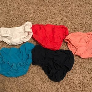 Set of 5 bloomers 3T