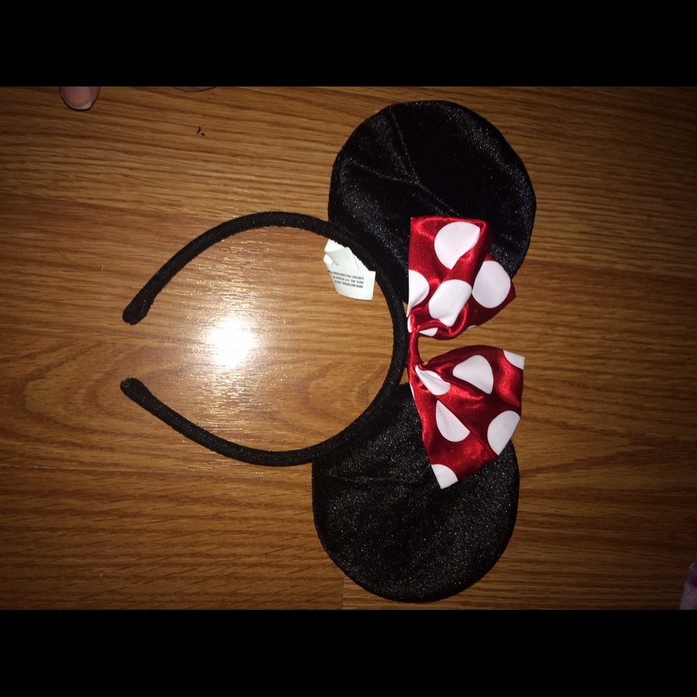 Girls Minnie Mouse headband