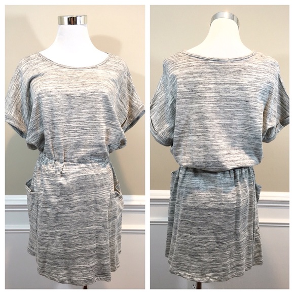 Marbled French Terry Dress - Picture 2 of 5