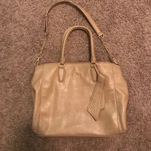 Gianna Bini tan leather bag