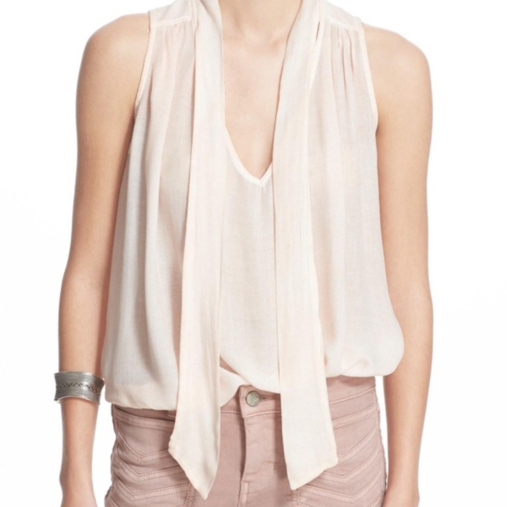 Free people tie neck tank