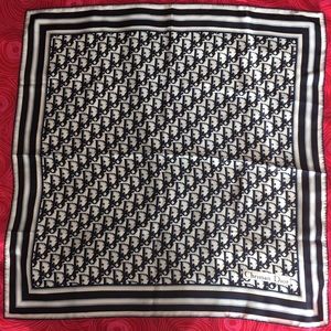Christian Dior Logo Scarf