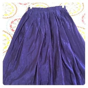 J.crew metallic midi skirt