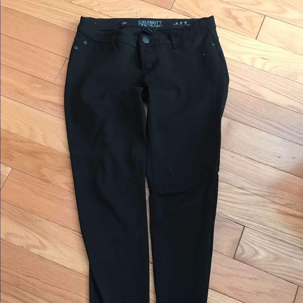 Black jeggings