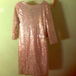 Sparkle Gold Cocktail Dress