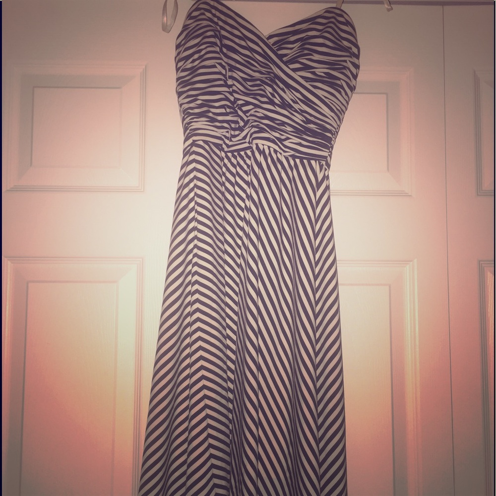 Strapless BCBG cocktail dress