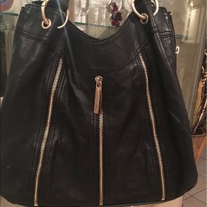 Michael kors soft leather shoulder bag