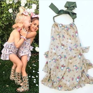NWOT custom romper/bathing suit 3/4