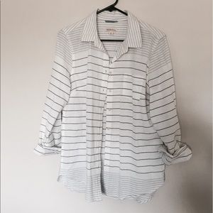 Merona | Striped Button Down