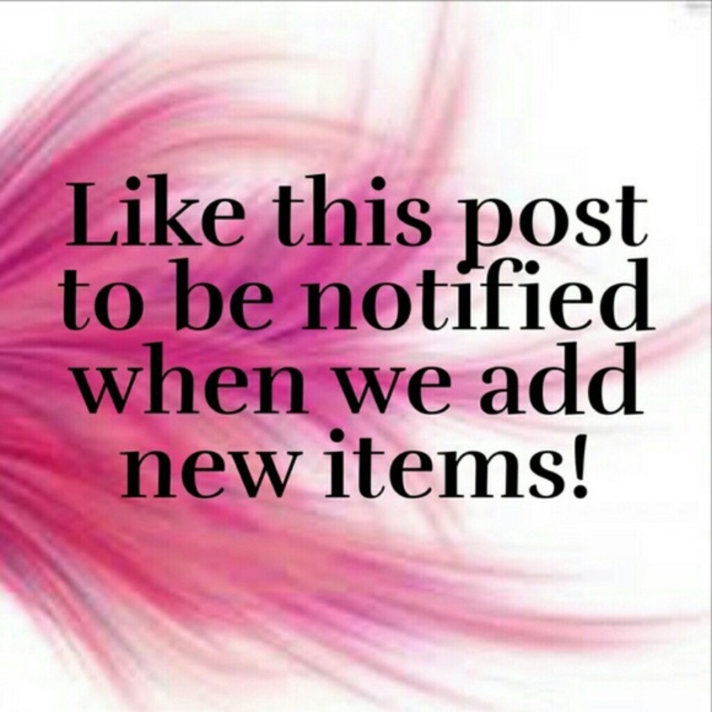More items to come!