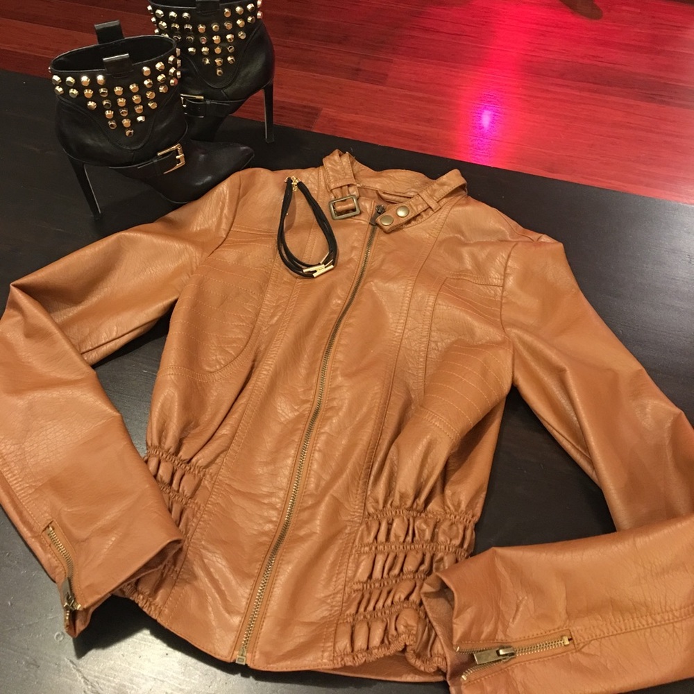 NEU LOOK pleather jacket 💃🏻