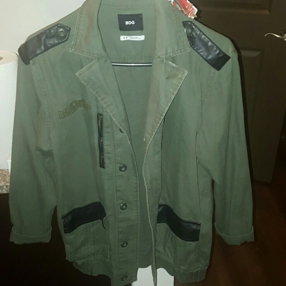 URBAN OUTFITTERS Military Style Jacket - Picture 1 of 4