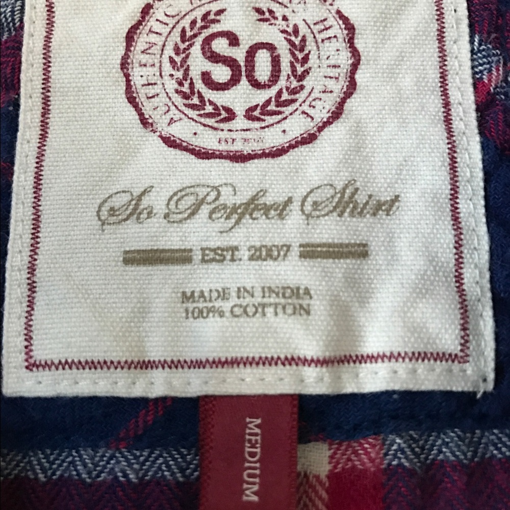 Blue flannel - Picture 3 of 4