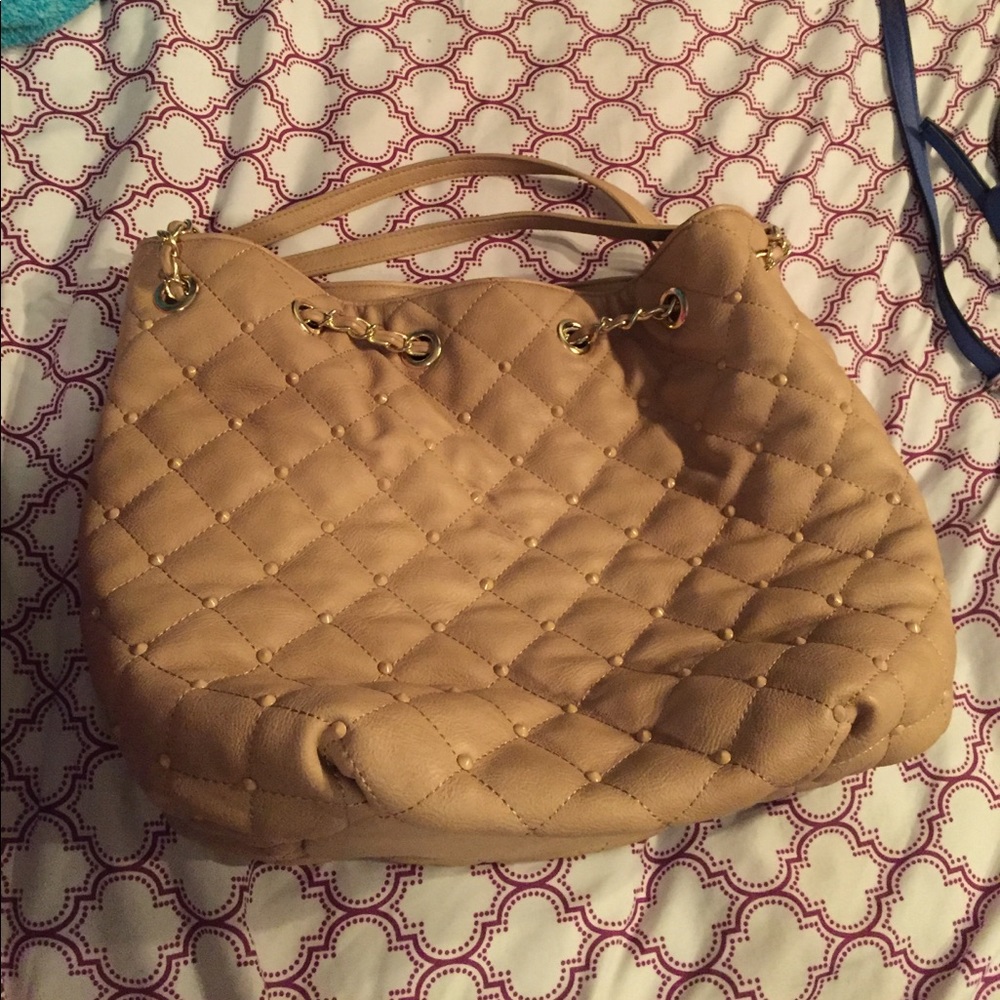 Big Buddha tan purse