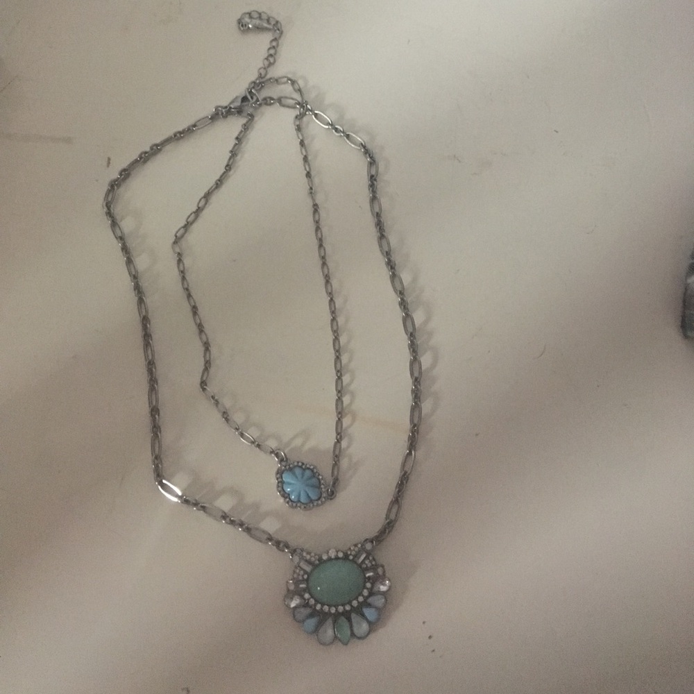 Chloe and Isabel blue and turquoise necklace