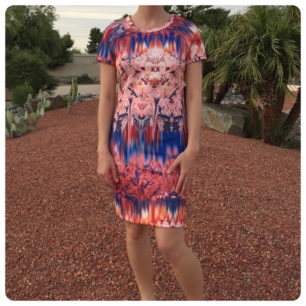 Zara floral dress