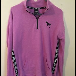 VS PINK half zip