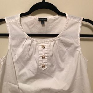 Talbots blouse with bee accents