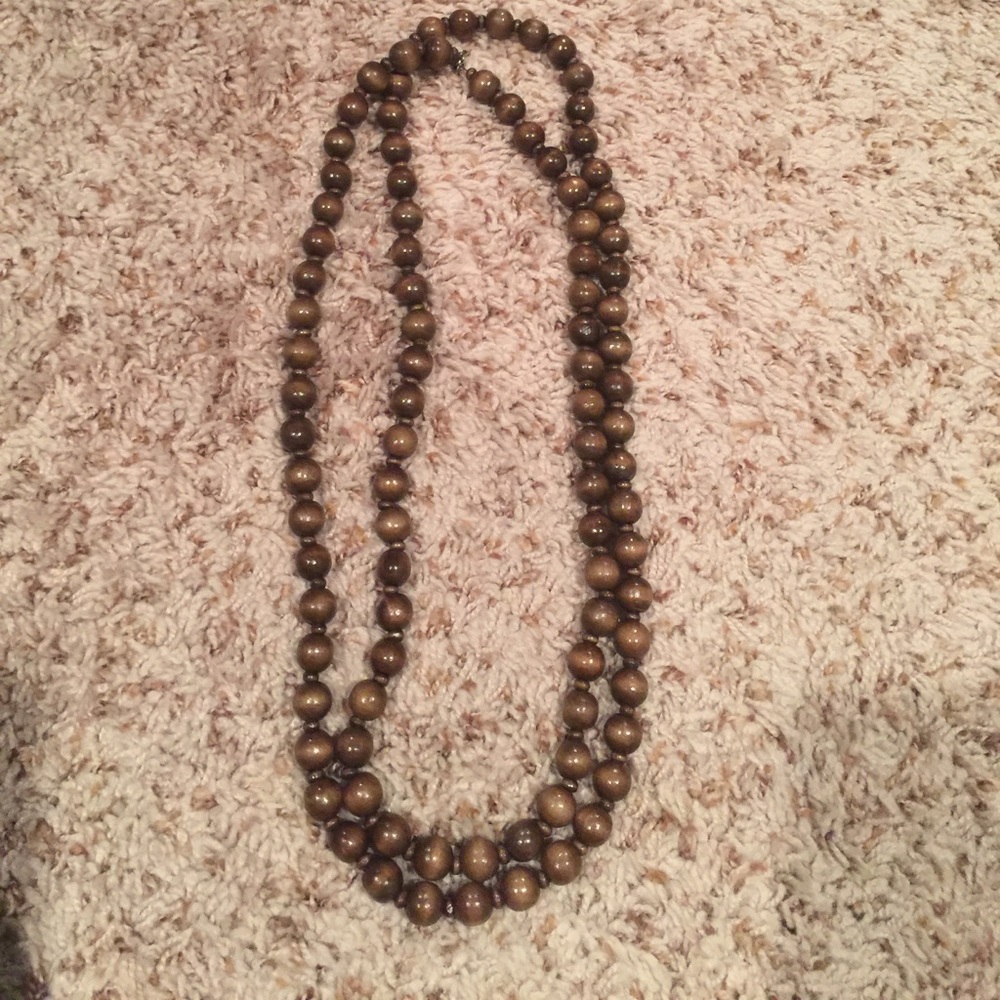 Wooden Beads Necklace