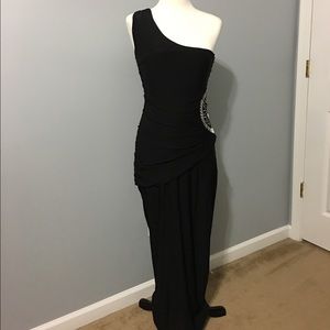Elegant Black Long Dress