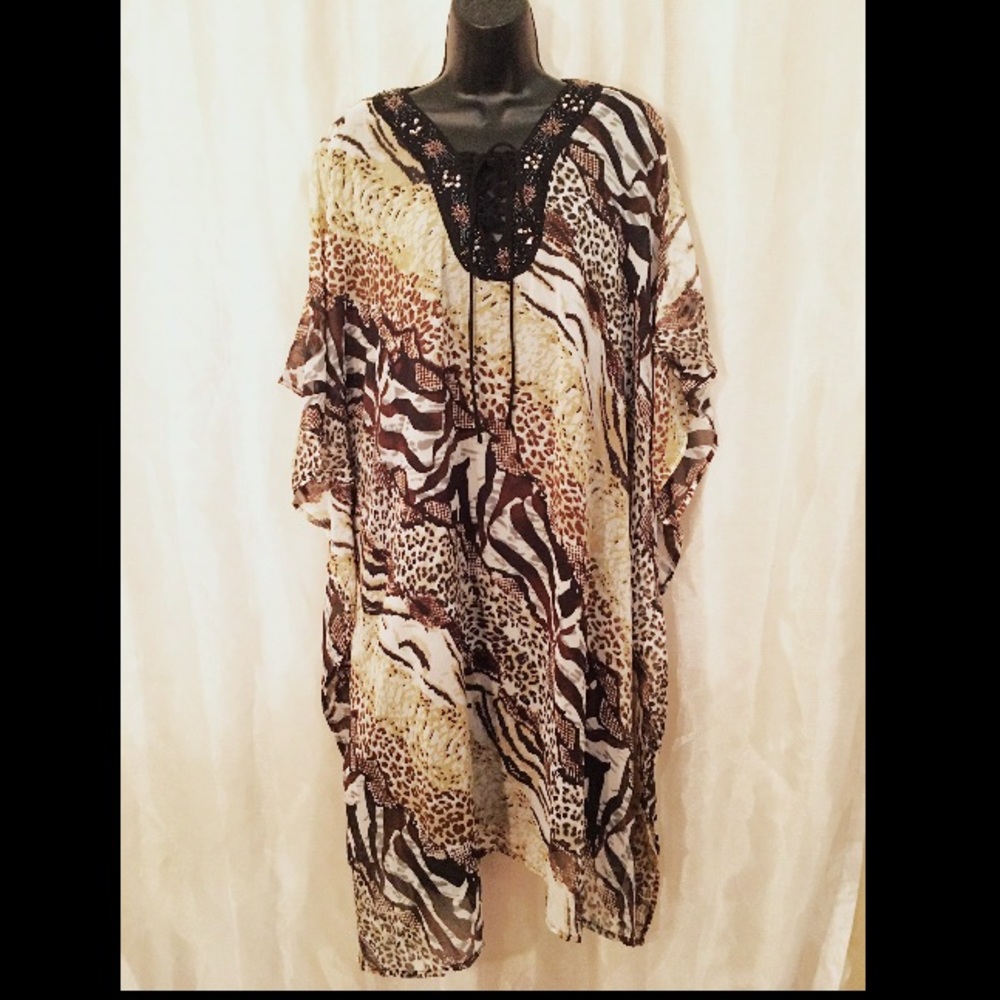 Bohemian Dress, Breaded 💋 Printed~LOVE~