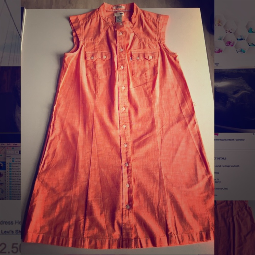 NWOT European Levi's Heritage "Camellia" Dress