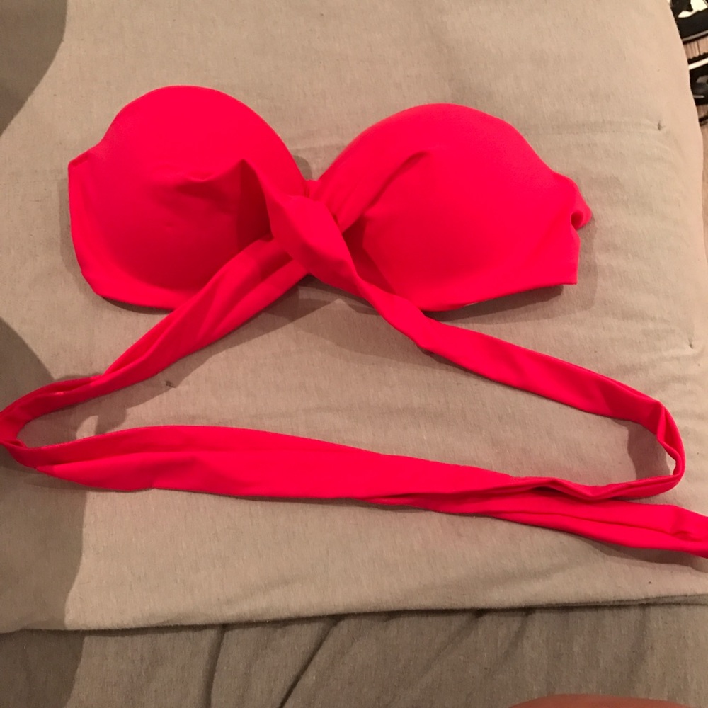 Pink bathing suit