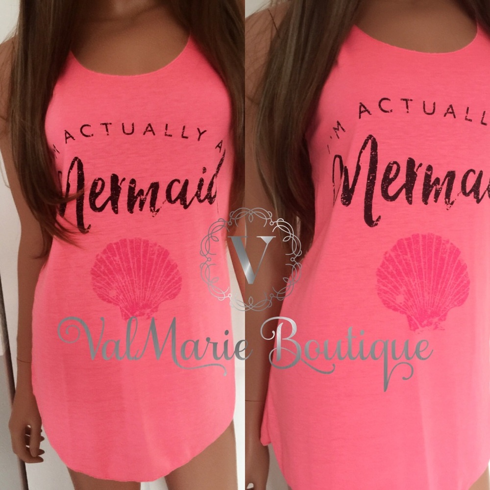 I am Mermaid tank top - Picture 2 of 2