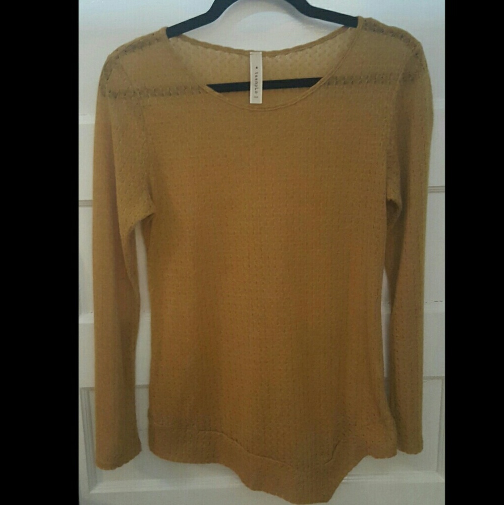 Mustard Yellow Sweater Sz M
