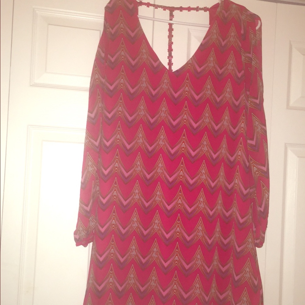 Hot pink dress/tunic