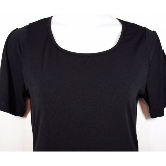 NEW Yummy Plus 1X (runs small) Peplum Top - Picture 5 of 8